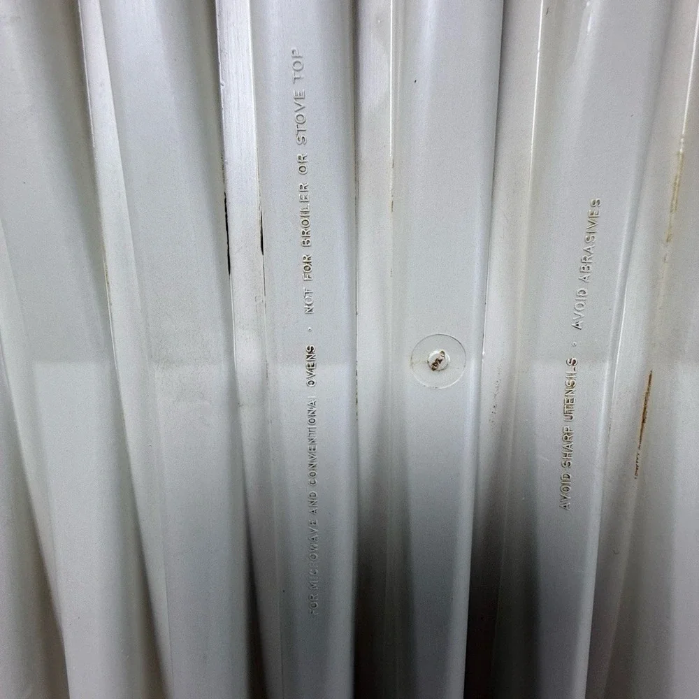 Vintage 1980s Tupperware‎ Ultra 21 Ovenware Bacon Rack Roasting Pan #1785